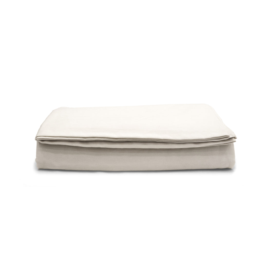 Remy Organic Cotton Flat Sheet - Ivory