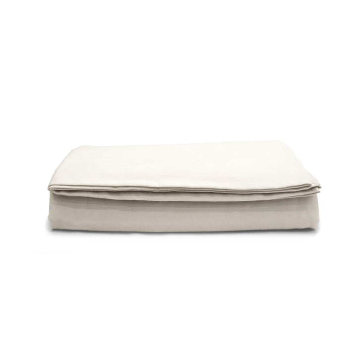 Remy Organic Cotton Flat Sheet - Ivory