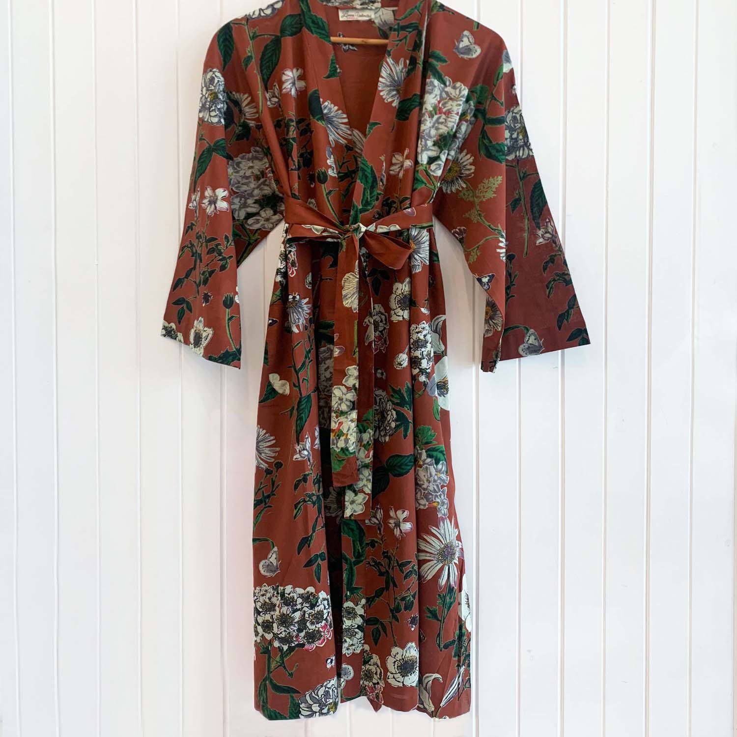 Cotton Kimono Robe| Kimono Robe | The Bedspread Shop