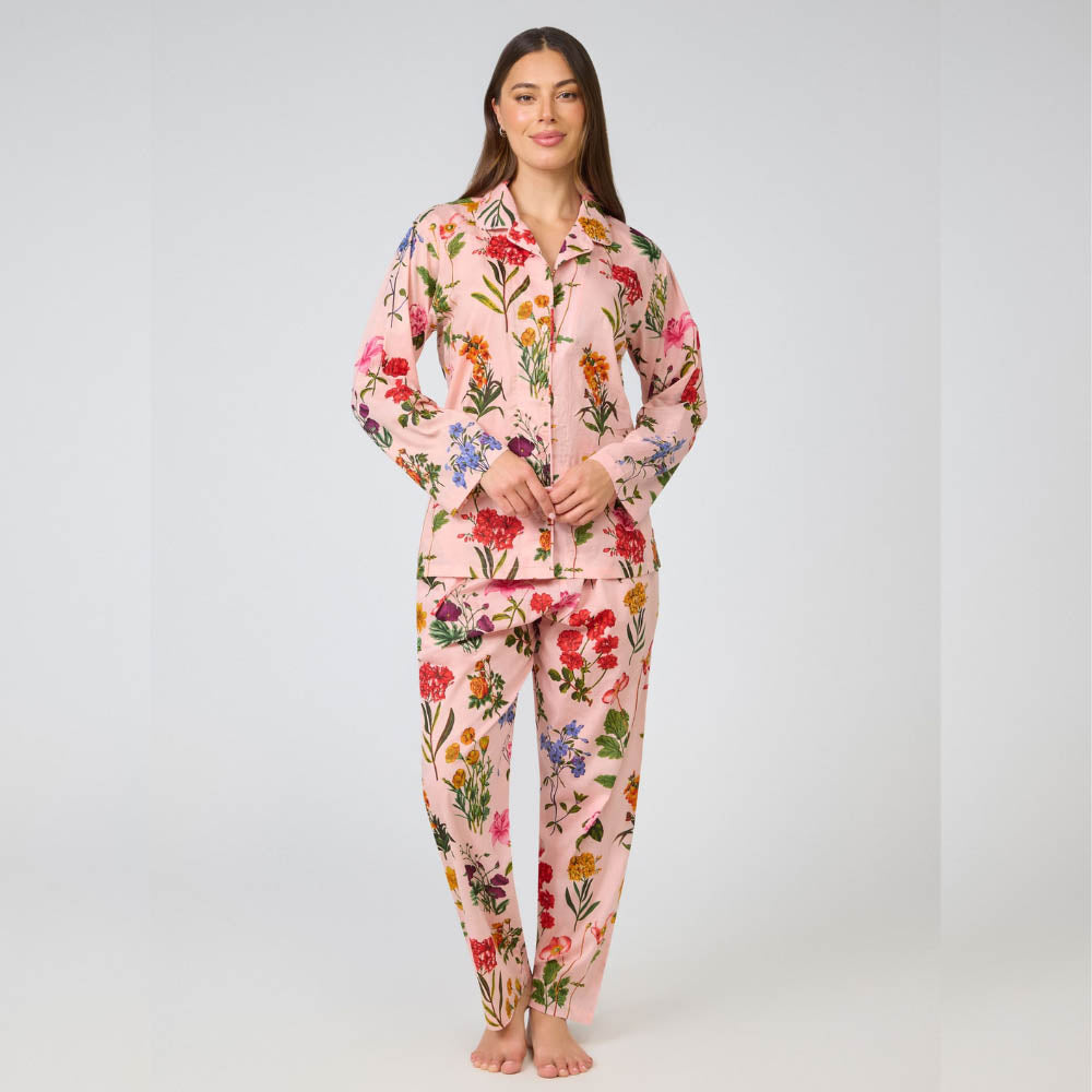 Flora Long Pajama Set
