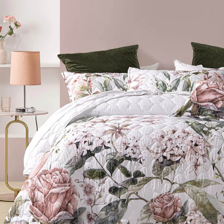 Lorna Floral Bedspread Set