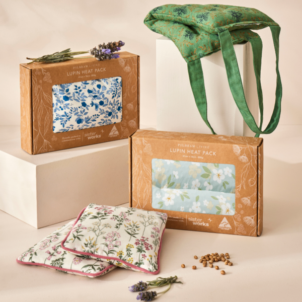 Floral Garden Lupin Heat Pack