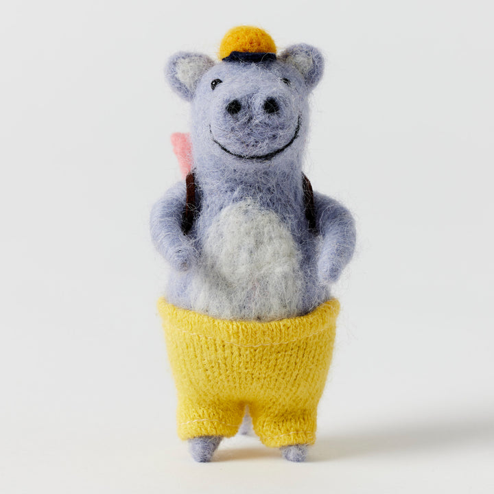 Henry the Felt Hippo