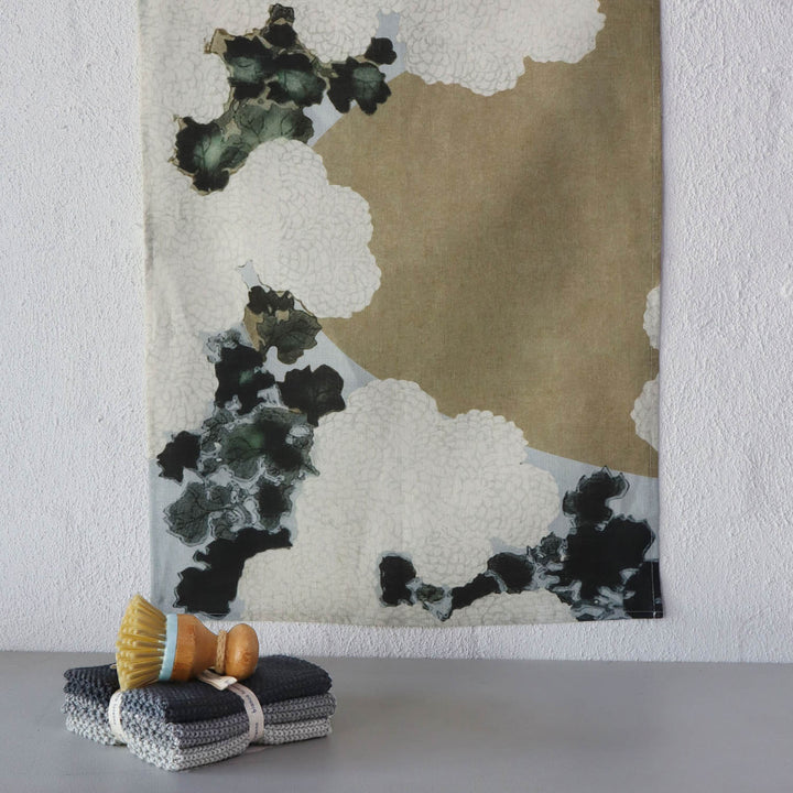 Spring Blossom Pure Linen Tea Towels