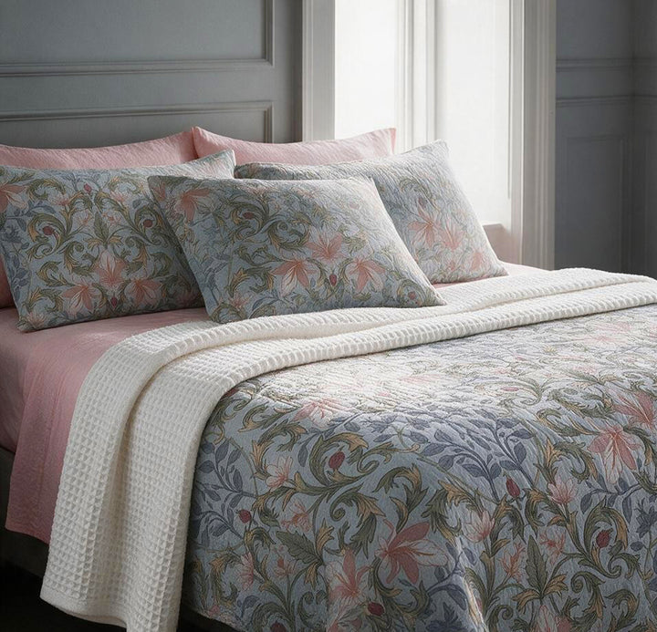 Jardin cotton Coverlet Set