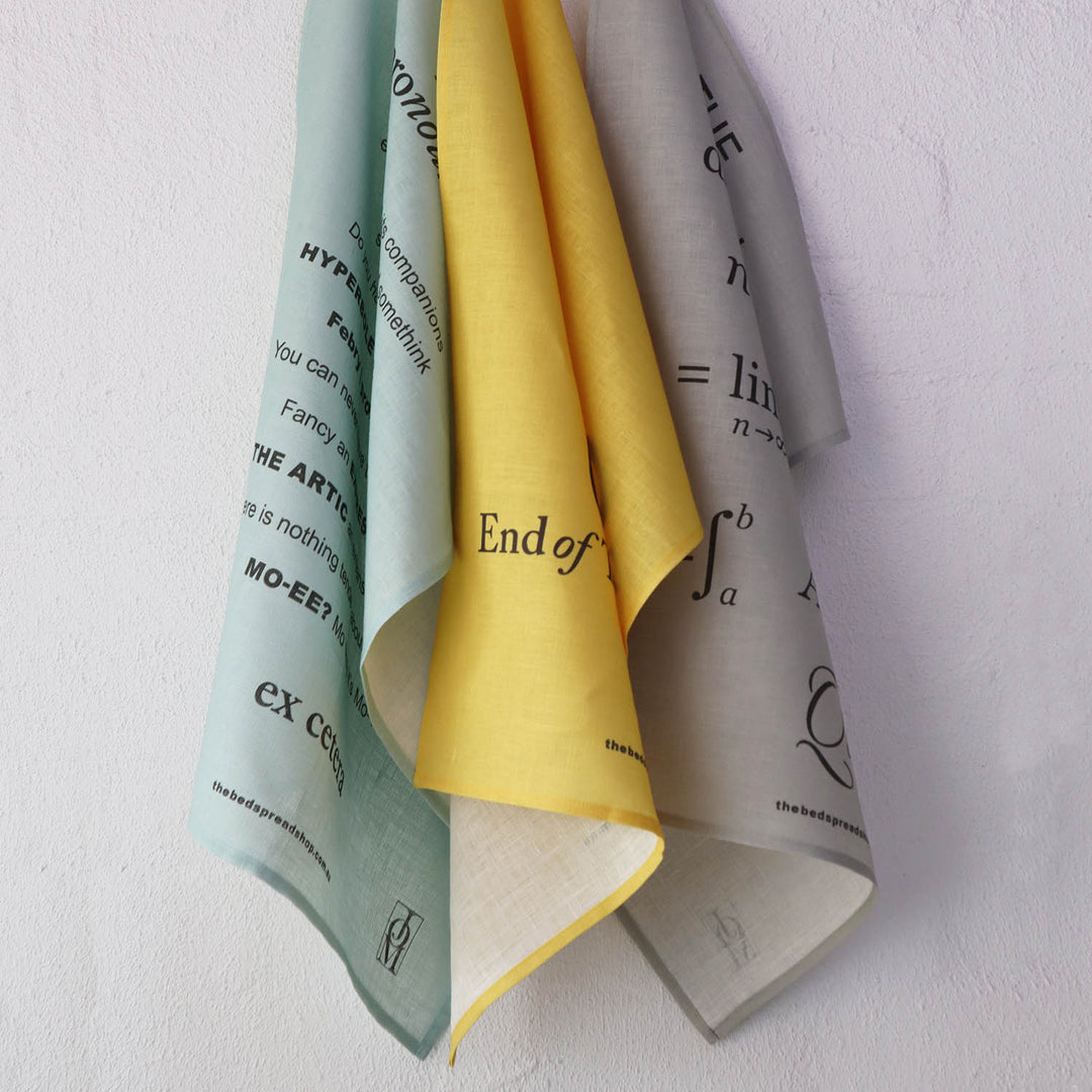 Maths Methods Pure Linen Tea Towels