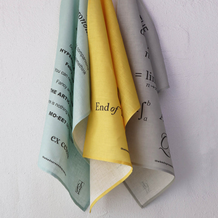 Maths Methods Pure Linen Tea Towels