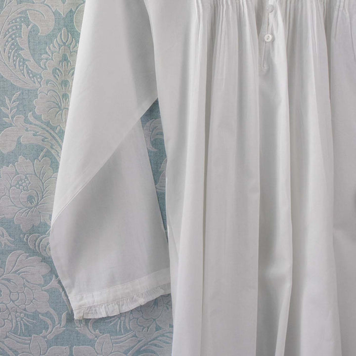 Lucy Long Sleeve Nightie white