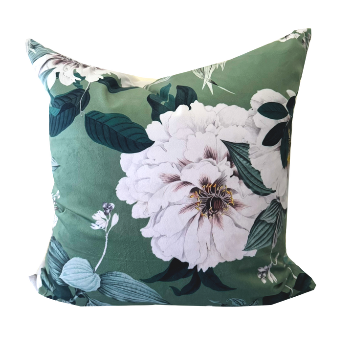 Magnolia Velvet Cushion Cover