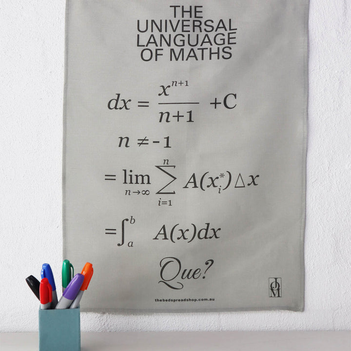 Maths Methods Pure Linen Tea Towels