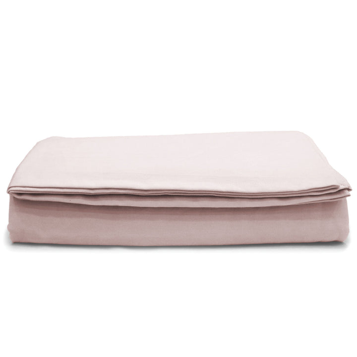 Remy Organic Cotton Flat Sheet - Blush