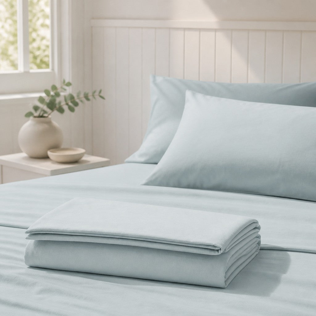 Remy Organic Cotton Sheet Bundle - Mist