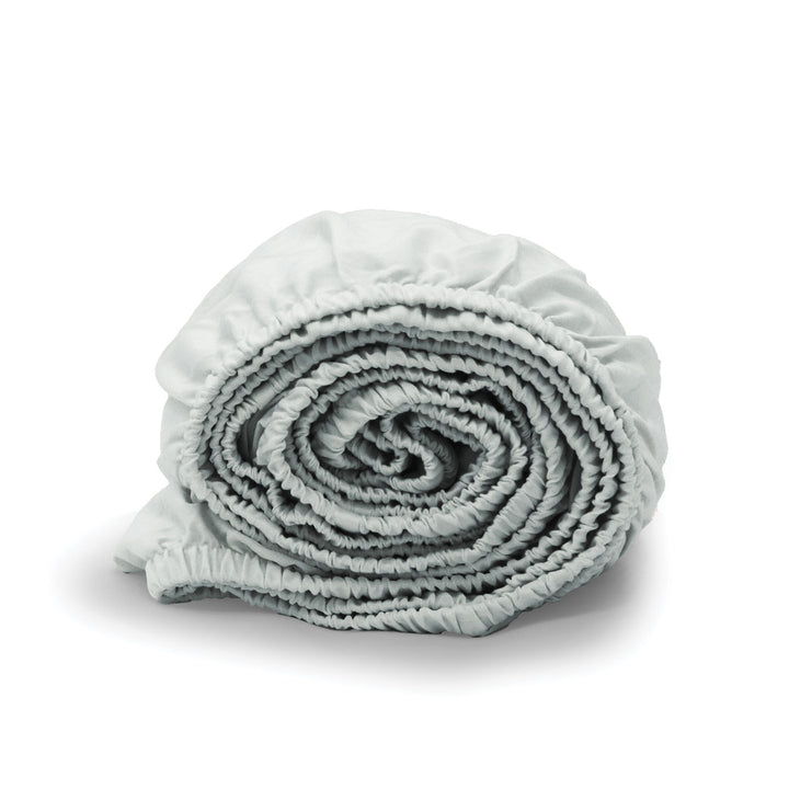 Remy Organic Cotton Fitted Sheet - Mist