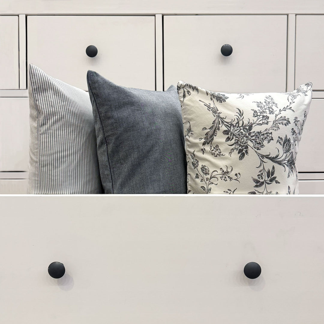Nimbus Grey cotton TRAVEL Pillowcase
