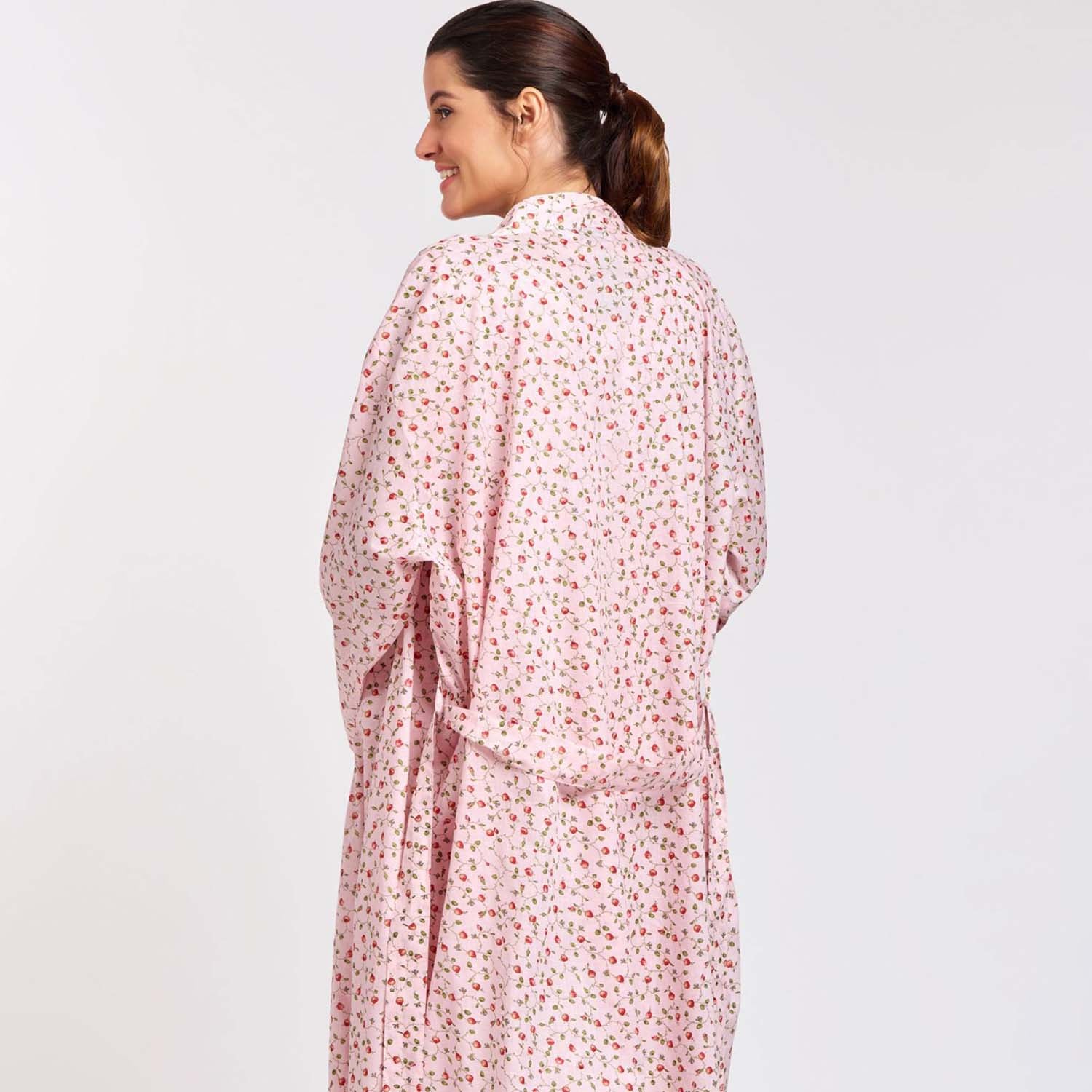 Cotton Kimono Robe| Kimono Robe | The Bedspread Shop