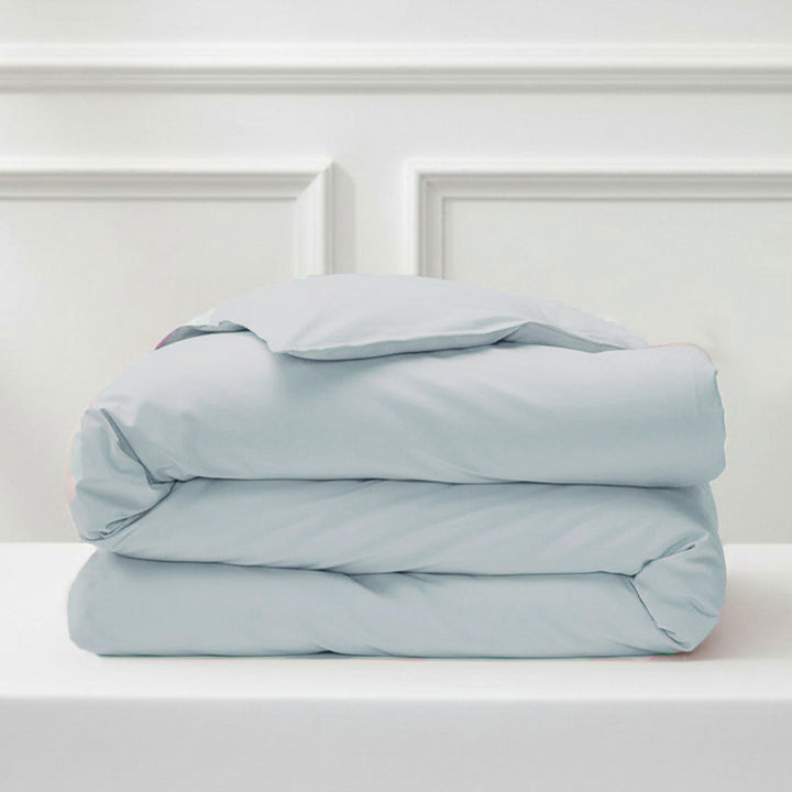 Remy Organic Cotton Quilt Cover - Mist