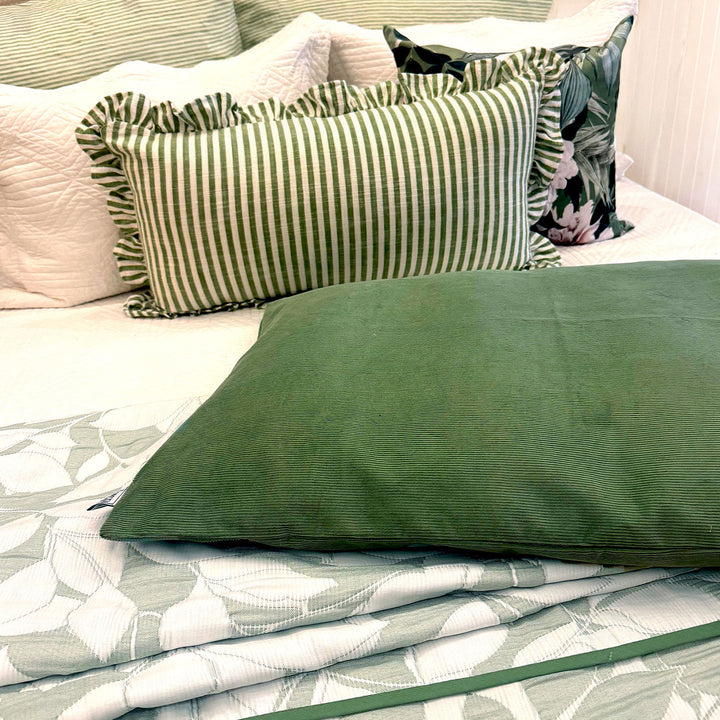 Down Boy cotton corduroy cover Sage