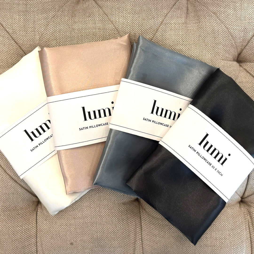 Lumi Satin Pillowcases