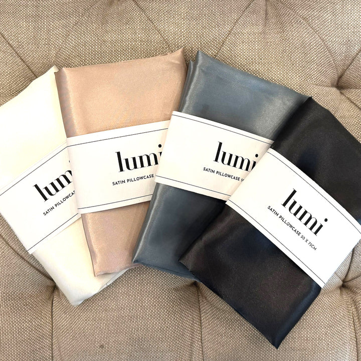 Lumi Satin Pillowcases