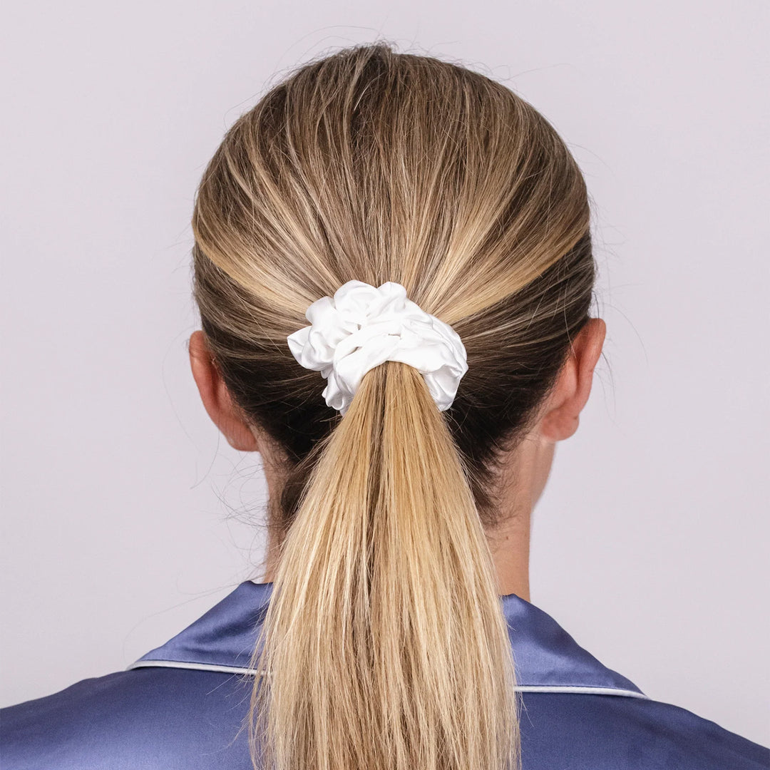 mulberry silk scrunchies