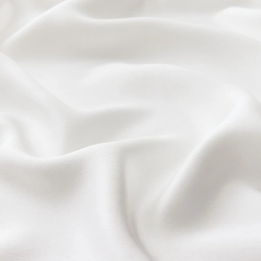White Silk Pillowcase