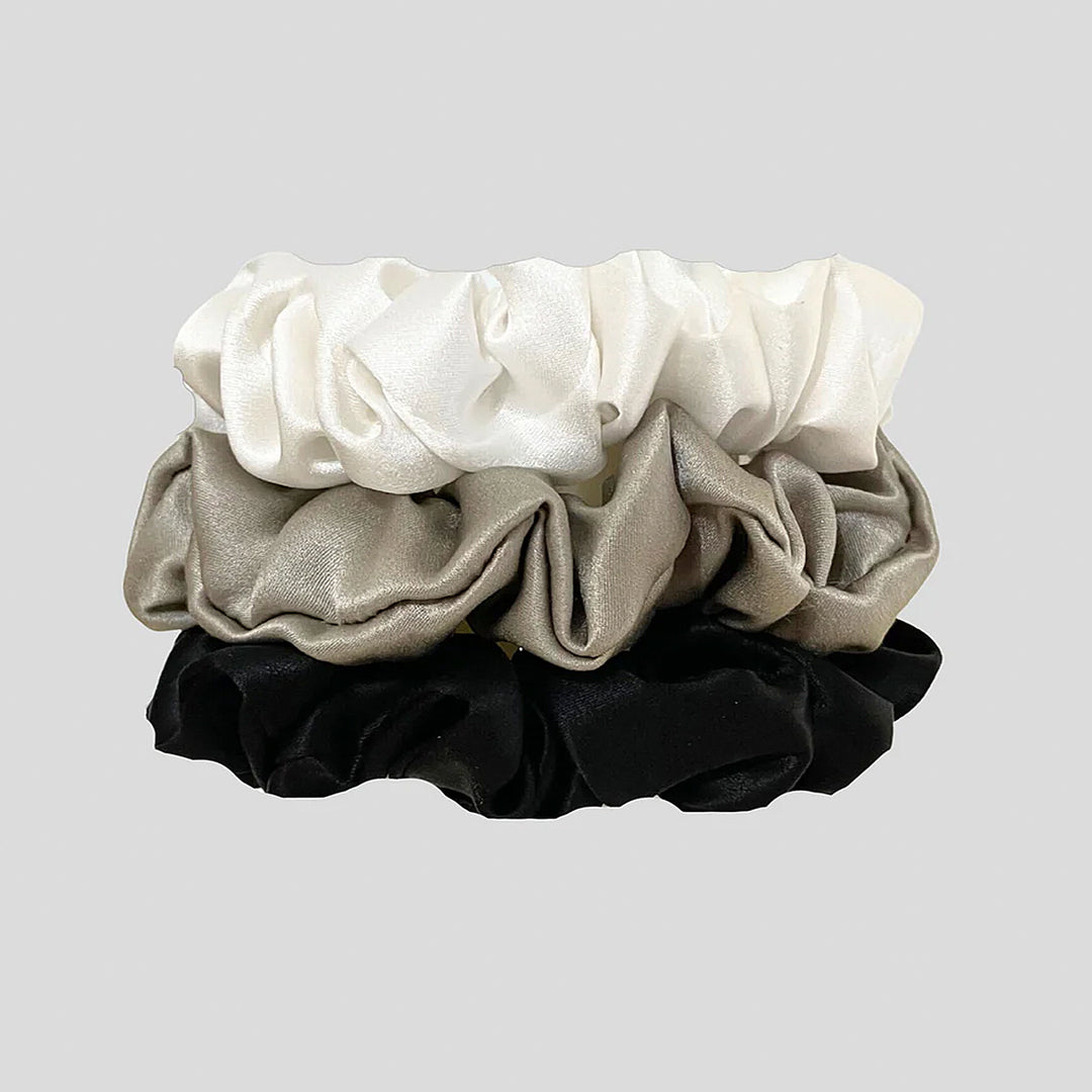 mulberry silk scrunchies