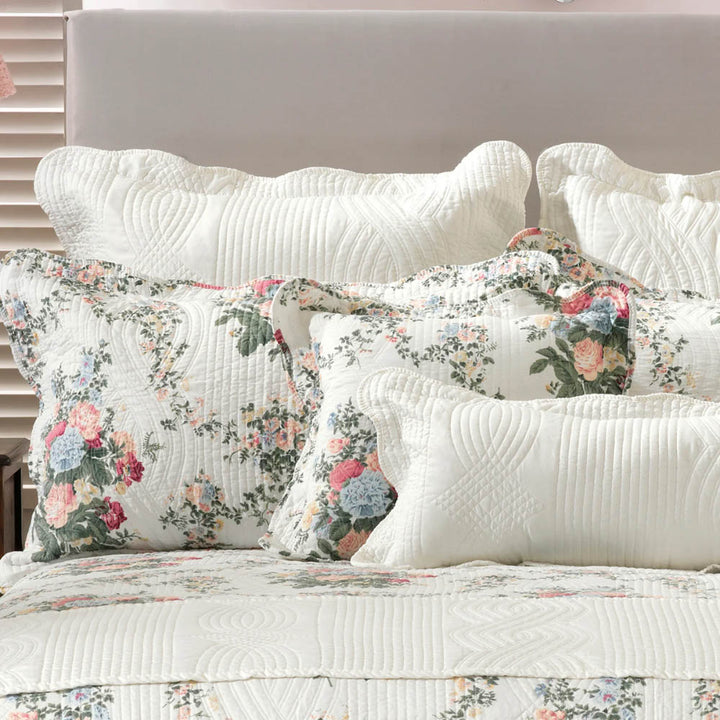 Rosedale Vintage Floral Bedspread Set