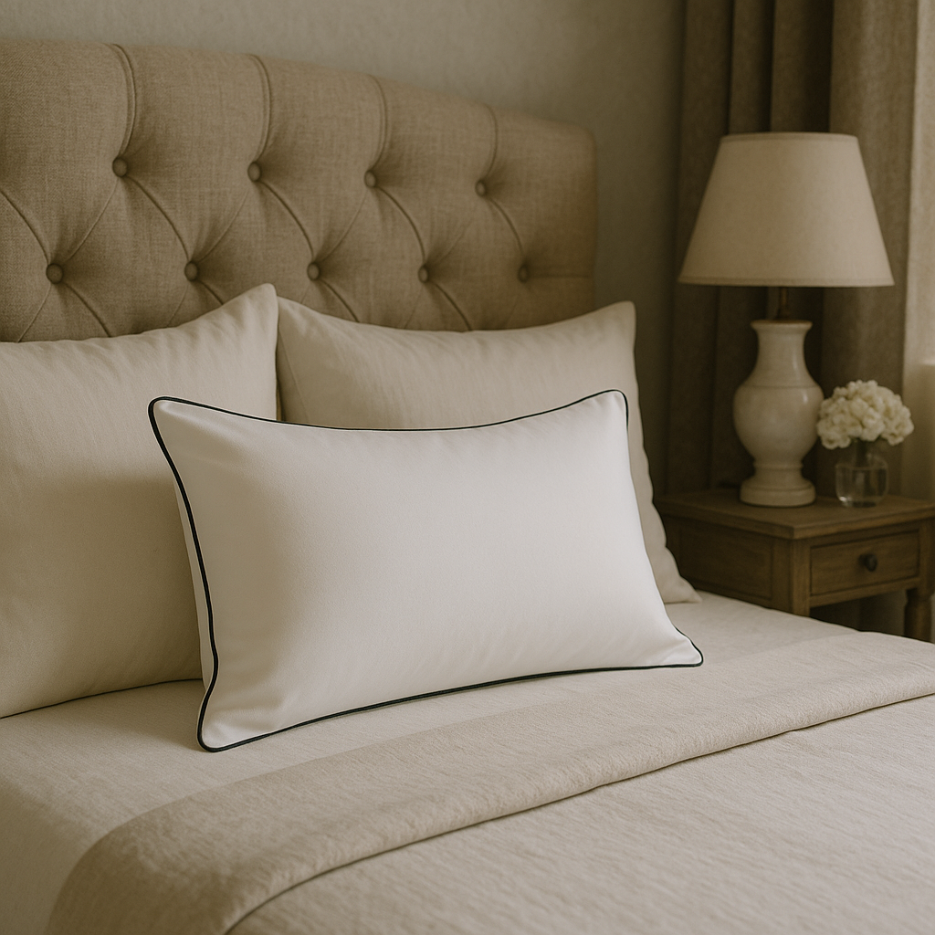 White Silk Pillowcase