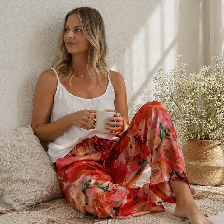 Tuscan Rose Lounge Pants