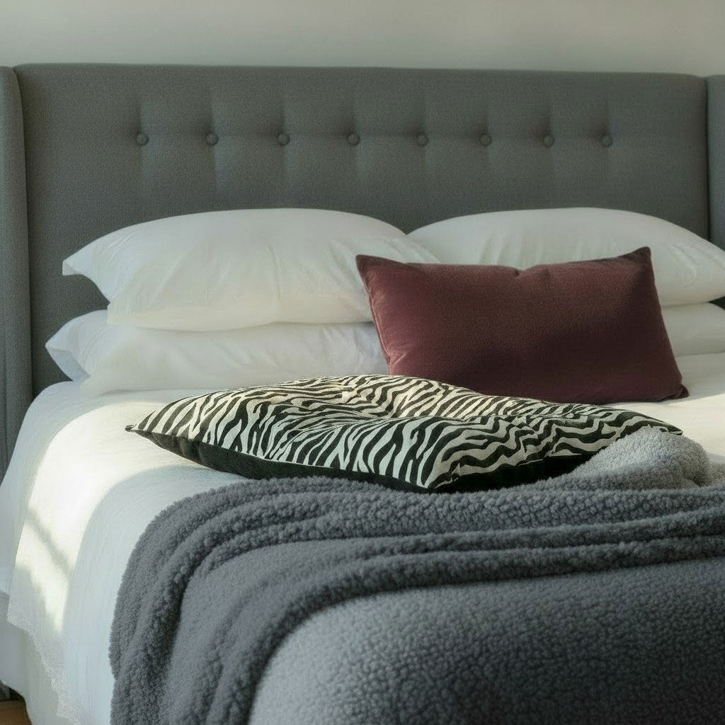 Down Boy Linen case Zebra