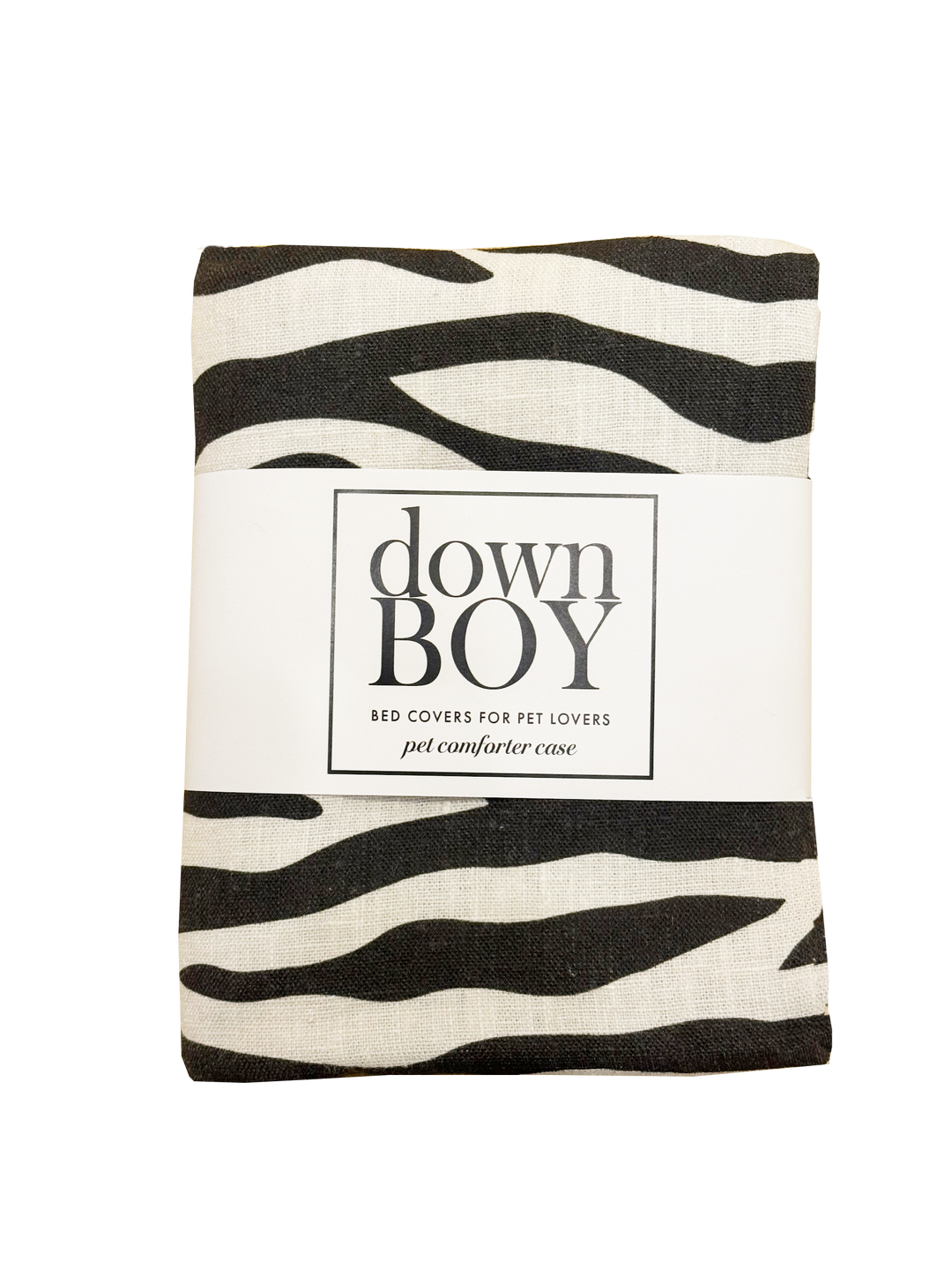 Down Boy Linen case Zebra