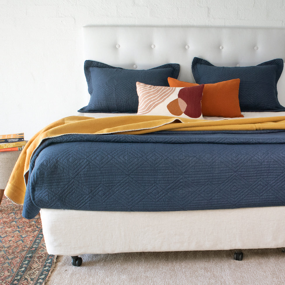 Diamond cotton Coverlet Set