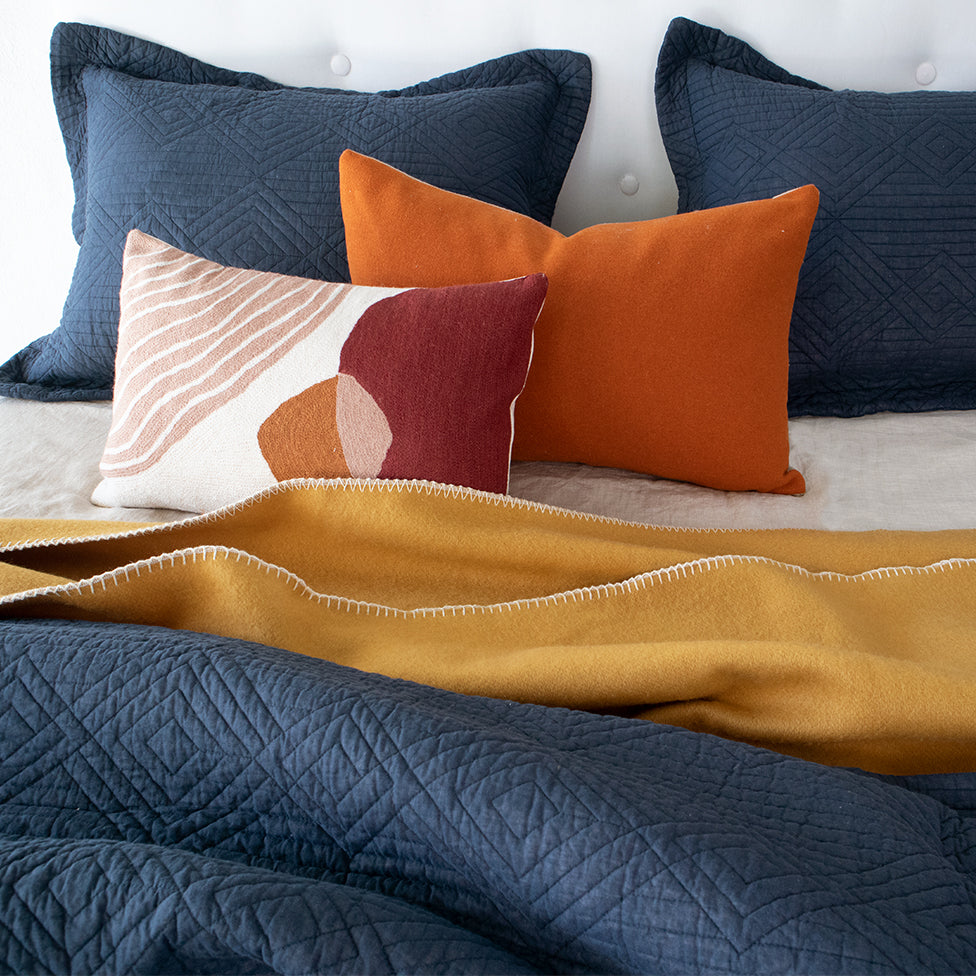 Diamond cotton Coverlet Set